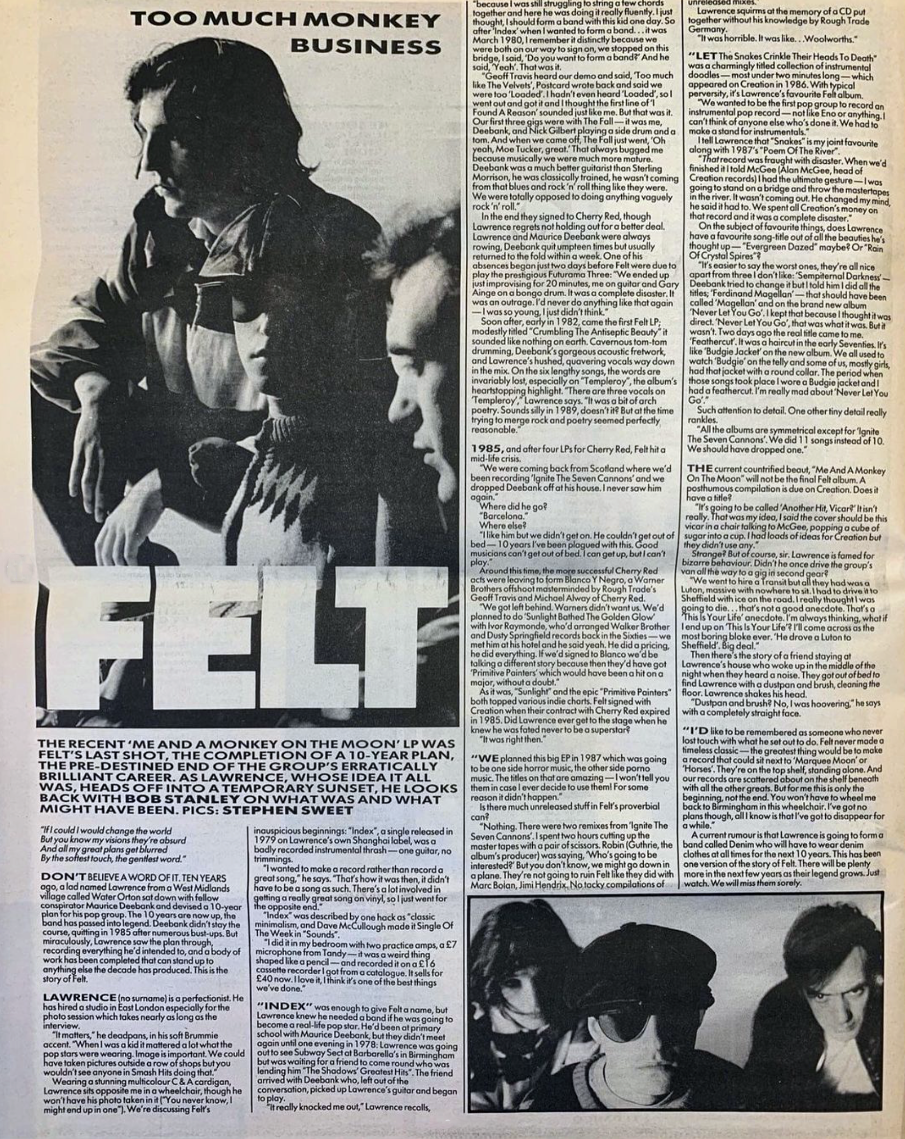 ME AND A MONKEY ON THE MOON — Kennedy Magazine